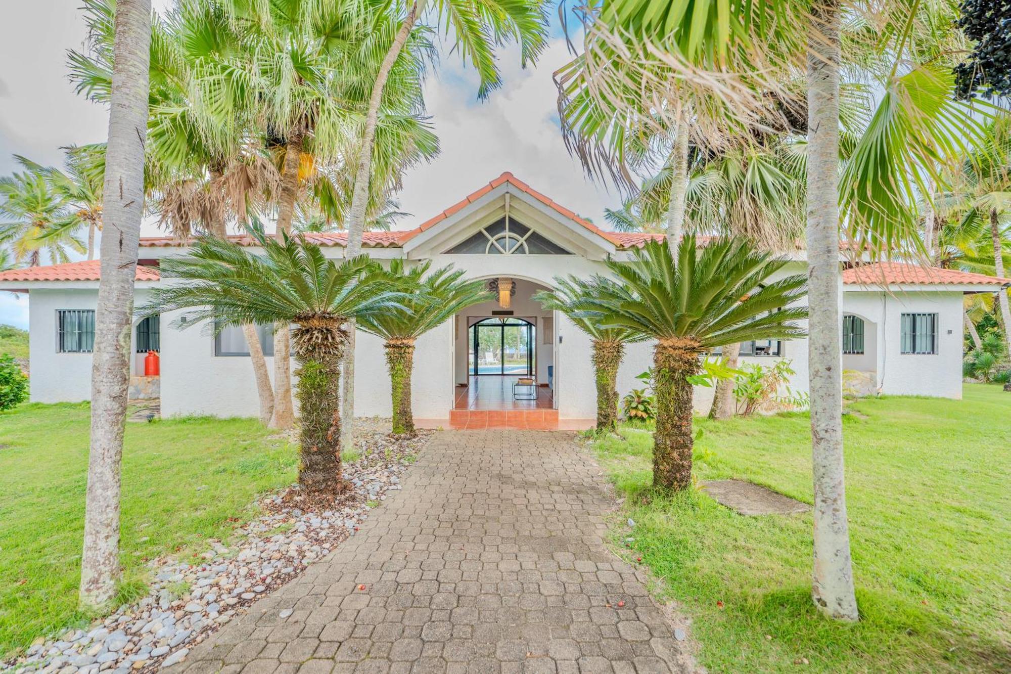 Palm House - Luxury Villa - Samana - Ocean Front Sánchez Exteriör bild